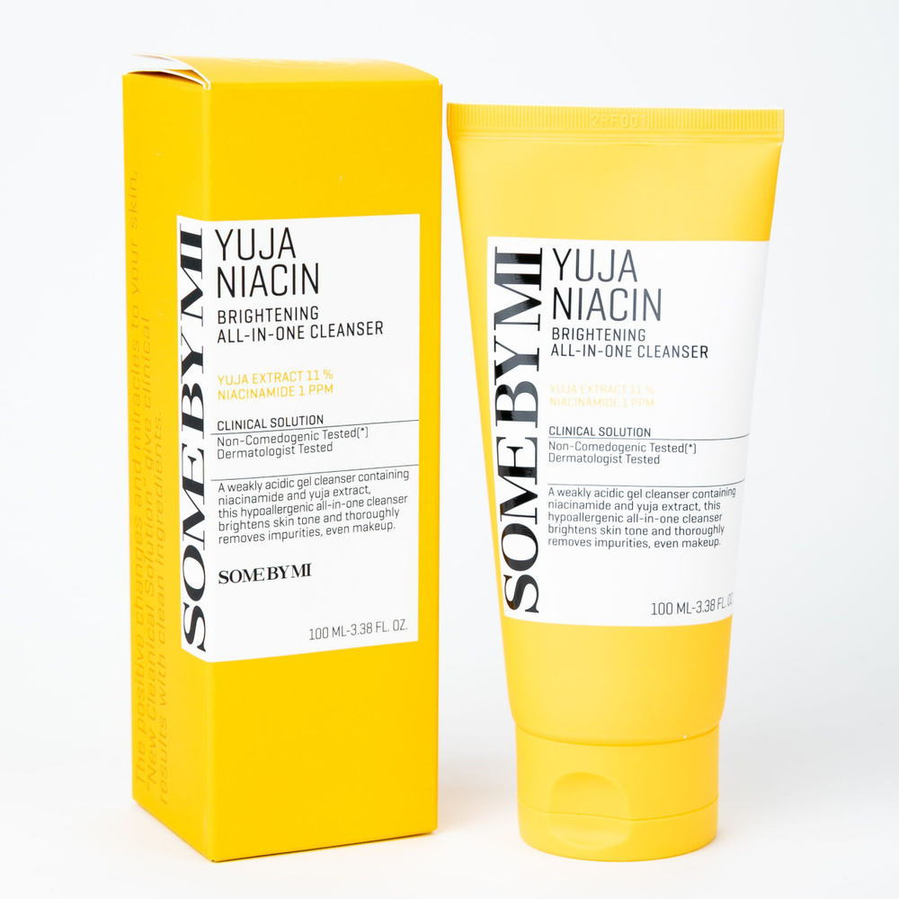 Осветляющая пенка SOME BY MI Yuja Niacin Brightening All in One Cleanser с юдзу 100 мл  #1