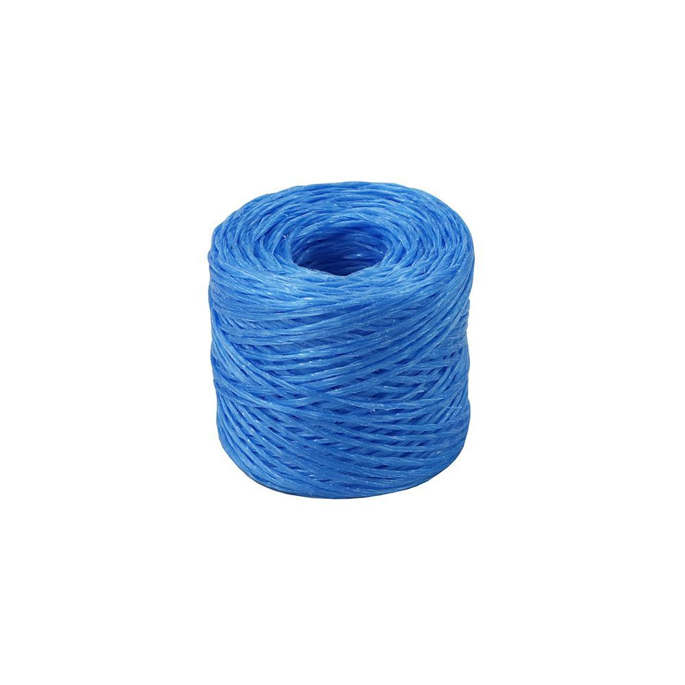 Шпагат из полипропилена Kraftcom, 3мм х 50м (1шт), цвет - синий / шнур для рукоделия, для подвязки растений, #1