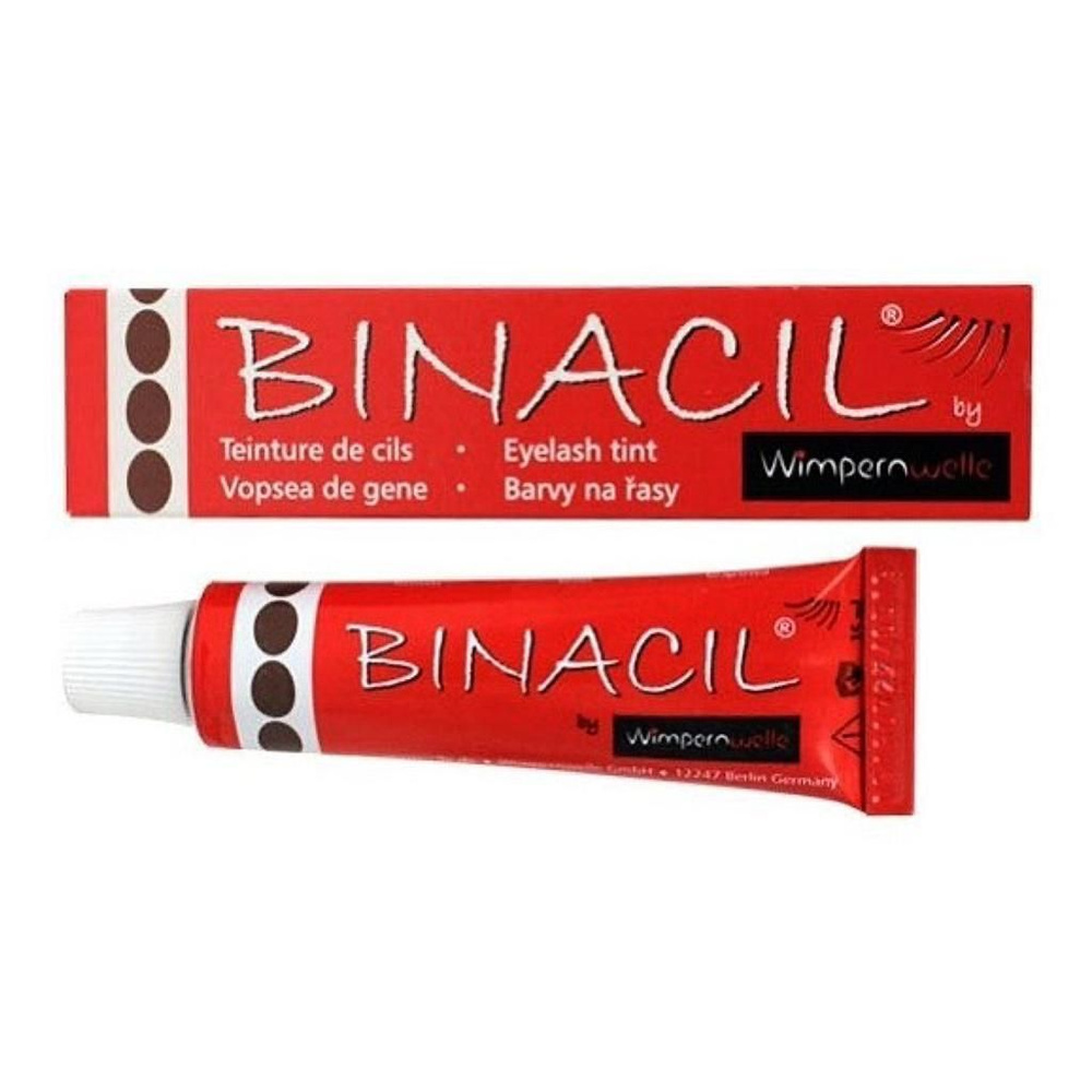 Binacil Краска для бровей и ресниц (Коричневый; 15 мл) #1