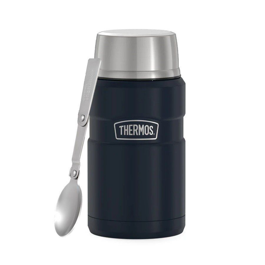 Термос для еды с ложкой Thermos SK3020 0.71L чёрный #1