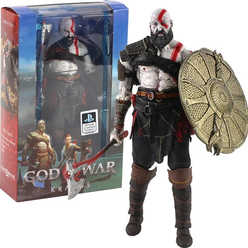 фигурка аниме - 2018 God of War Kratos 18cm #1