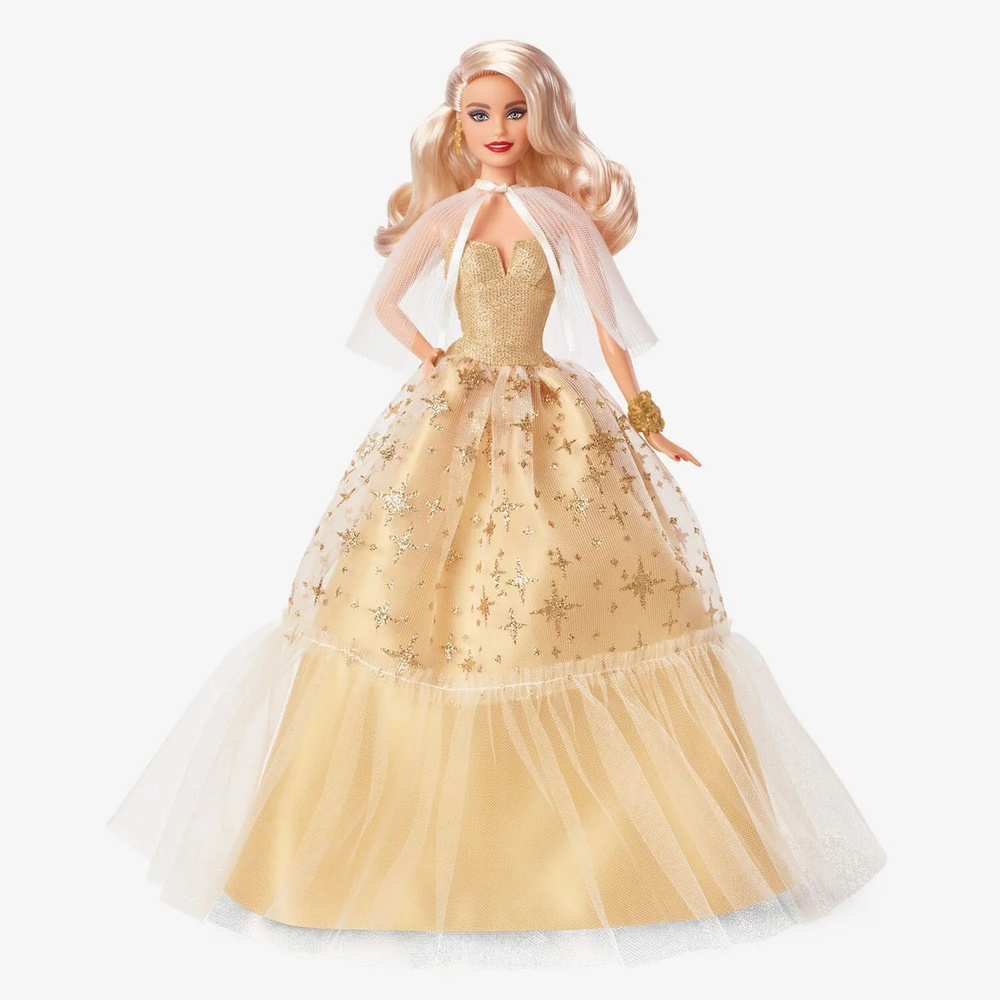 Кукла Barbie 2023 Holiday Doll (Барби Праздничная 2023 Блондинка) #1