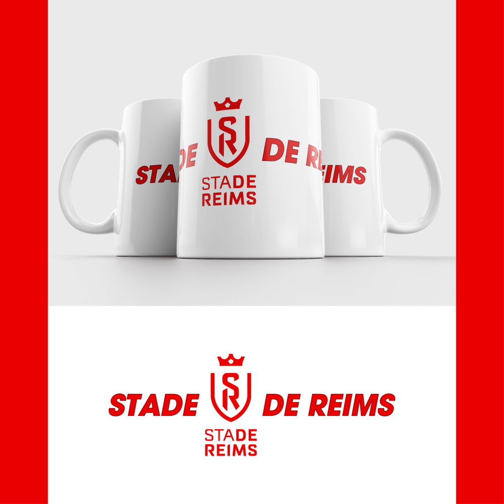 Кружка ФК Реймс / FC Reims #1