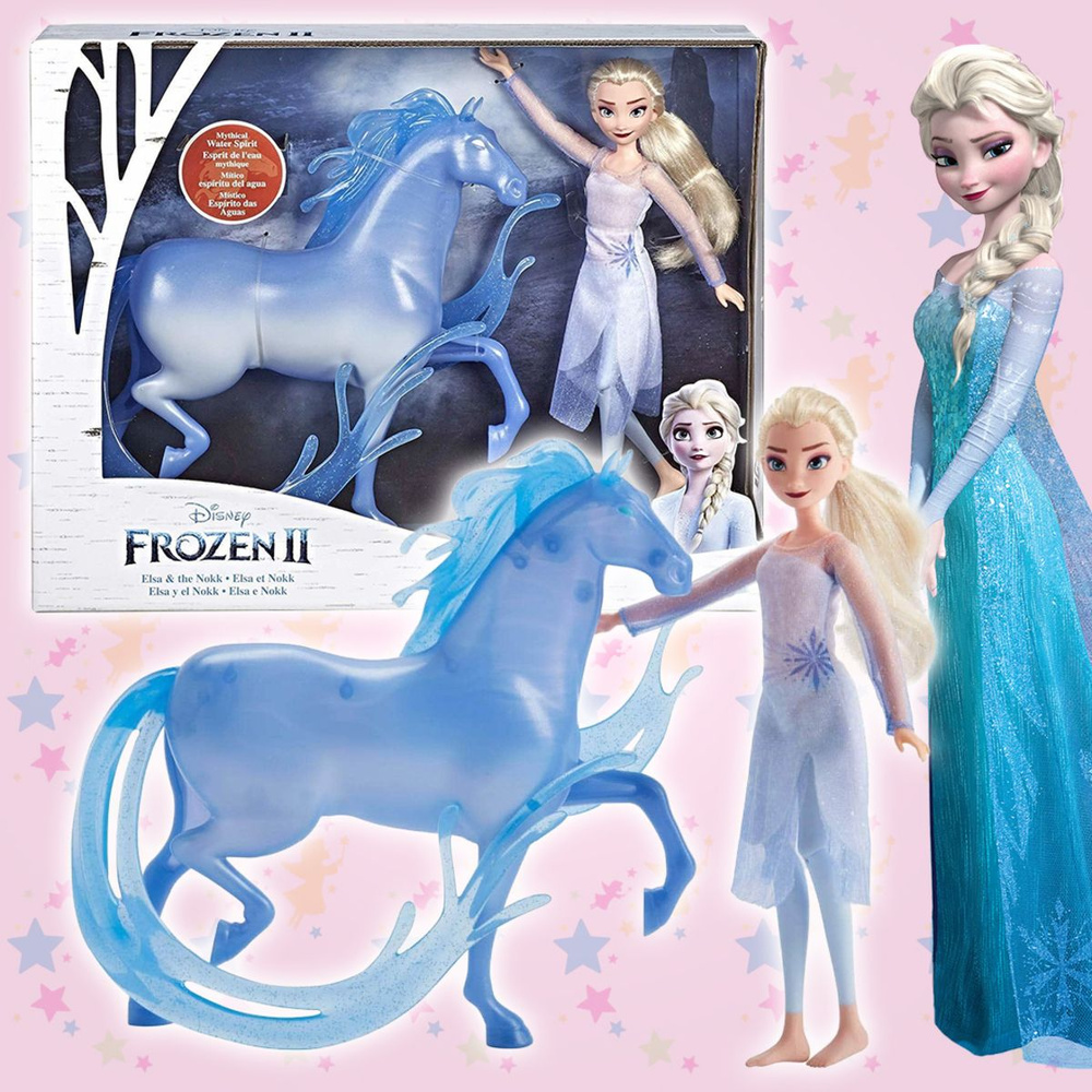 Кукла Эльза и Нокк Disney Frozen Холодное сердце 2 #1