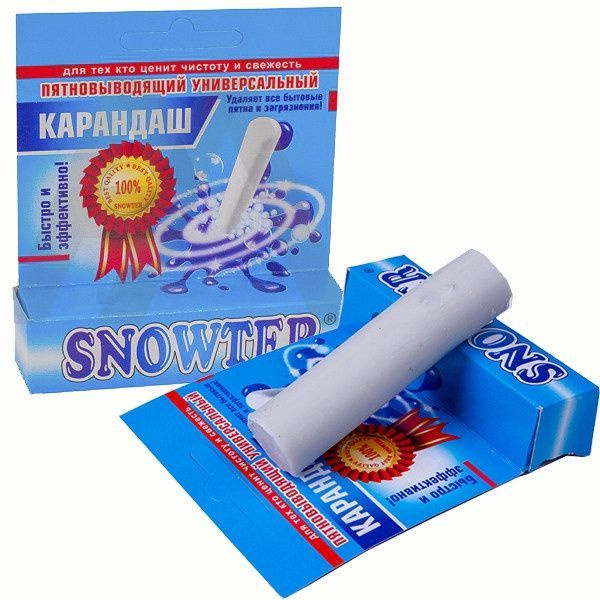 Универсальный пятновыводитель SNOWTER / Карандаш для вывода пятен / Средство для очистки /  #1