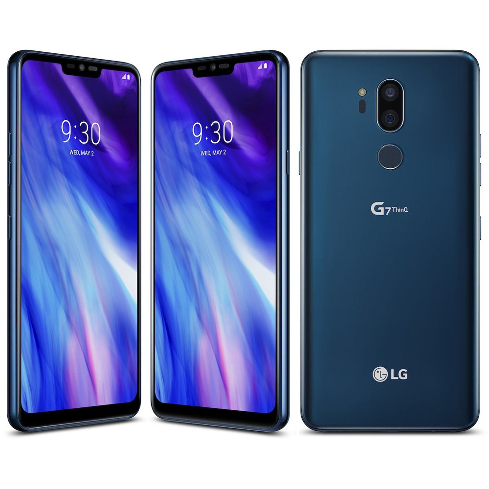 Смартфон LG G7 ThinQ (2 Sim) /Русифицирован/NFC/Qualcomm Snapdragon 845 -  купить по выгодной цене в интернет-магазине OZON (1362027780)