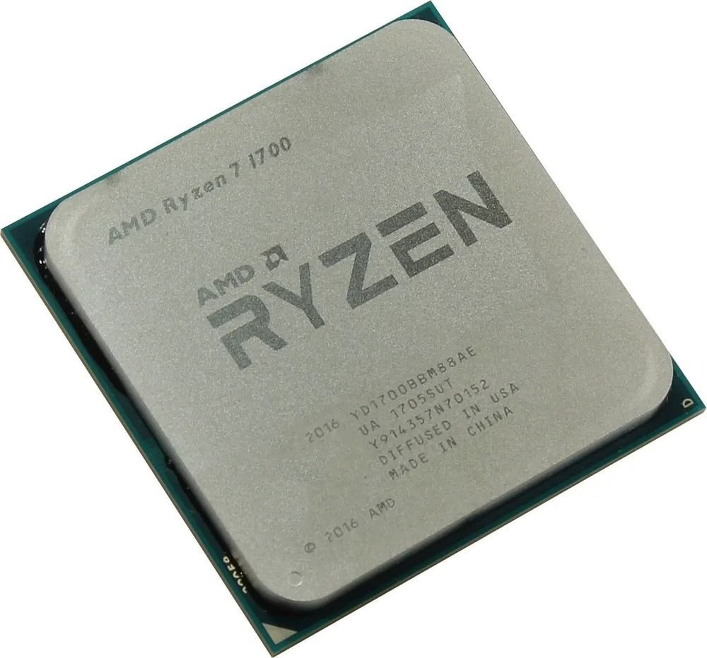 Процессор CPU AMD Ryzen 7 1700 3.0 GHz, 8 core, 4+16Mb, 65W Socket AM4 OEM #1