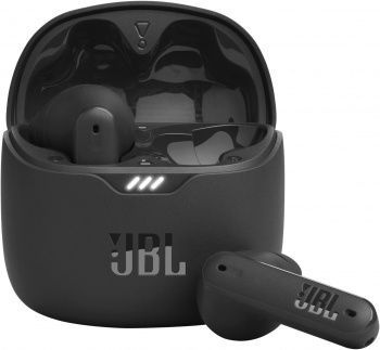 JBL Наушники беспроводные с микрофоном, USB Type-C, черный #1