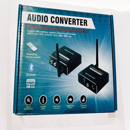 Конвертер ЦАП BT 5.0 Цифро-аналоговый преобразователь Оптический коаксиально-аналоговый аудиоадаптер #1