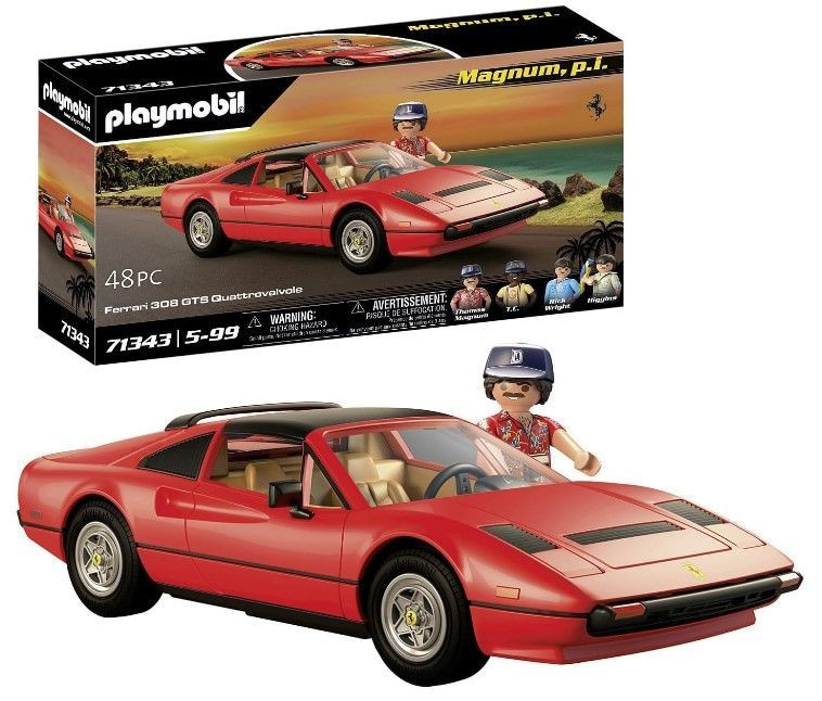 Набор Playmobil Автомобиль Ferrari 308 GTS Quattrovalvole 71343 #1