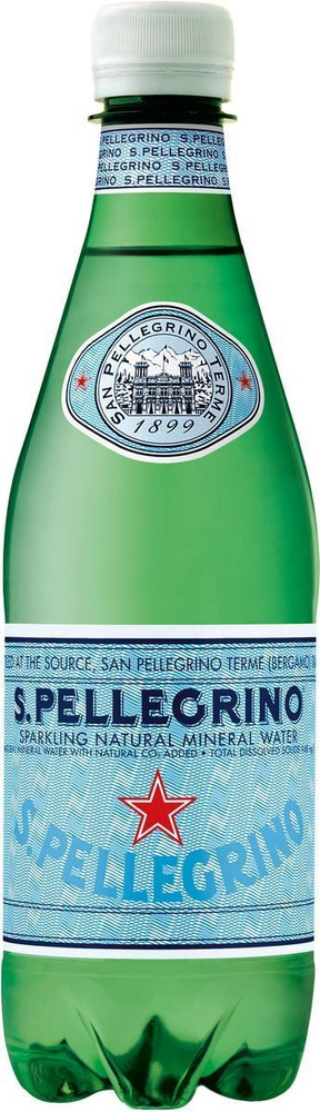 Вода газированная S.Pellegrino минеральная, 0,5 л #1