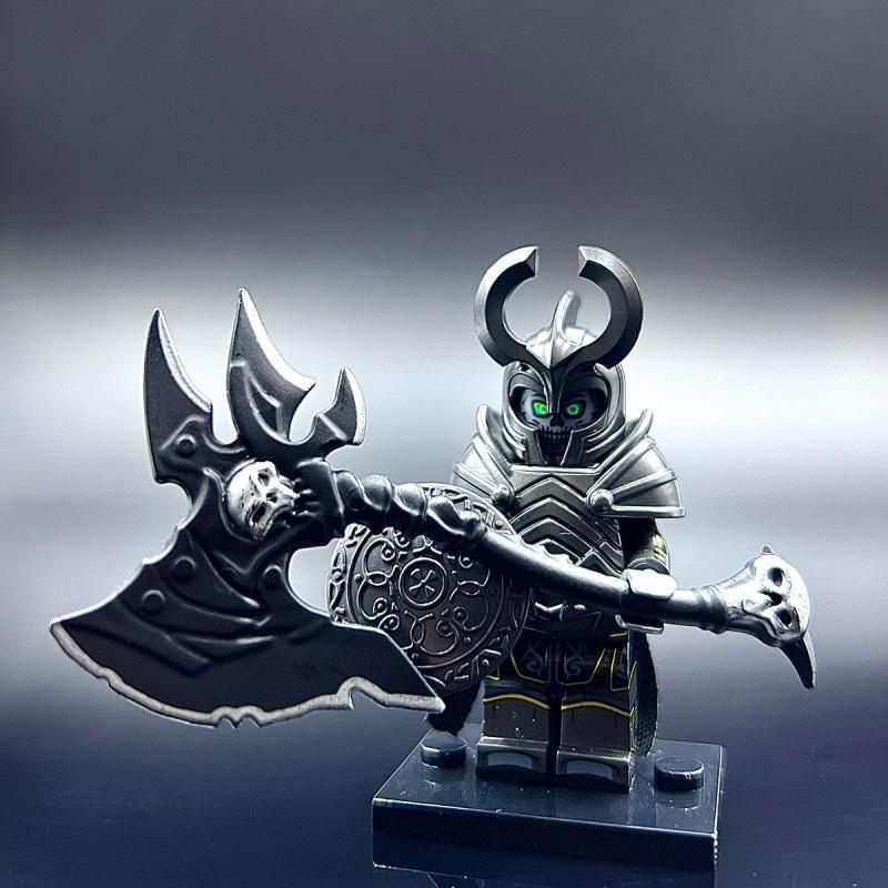 фигурок аниме совместим с лего минифигурки Воин Asgard Minifigures-ThorLove and Thunder 4.5cm  #1