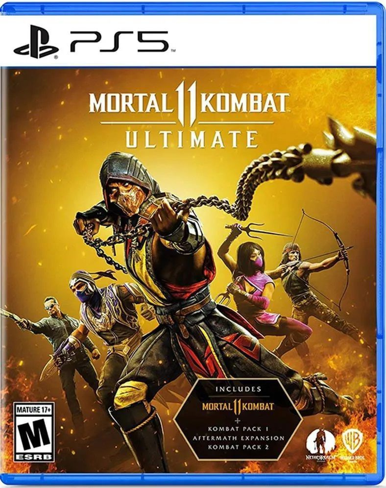 PS5 Mortal Kombat 11 Ultimate (Руская версия). Игра на диске #1