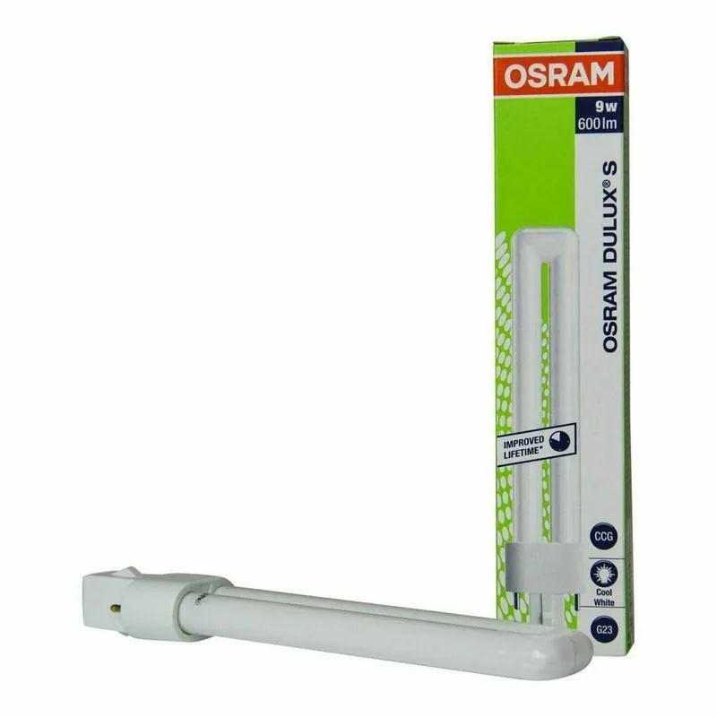 Лампа OSRAM DULUX S 9W-840 G23 #1