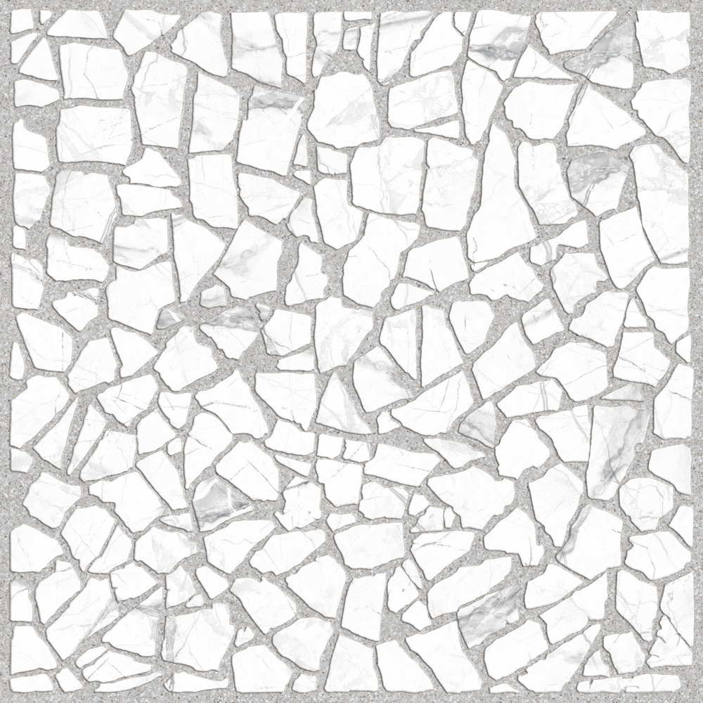Керамогранит Alma Ceramica Laurent 60x60 см 1.8 м матовый цвет белый #1