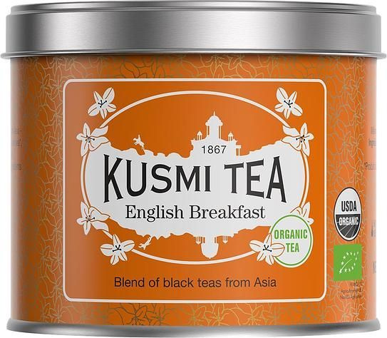 Французский чай Kusmi Tea English Breakfast / Цейлонский и ассамский черный чай, банка (100 гр)  #1