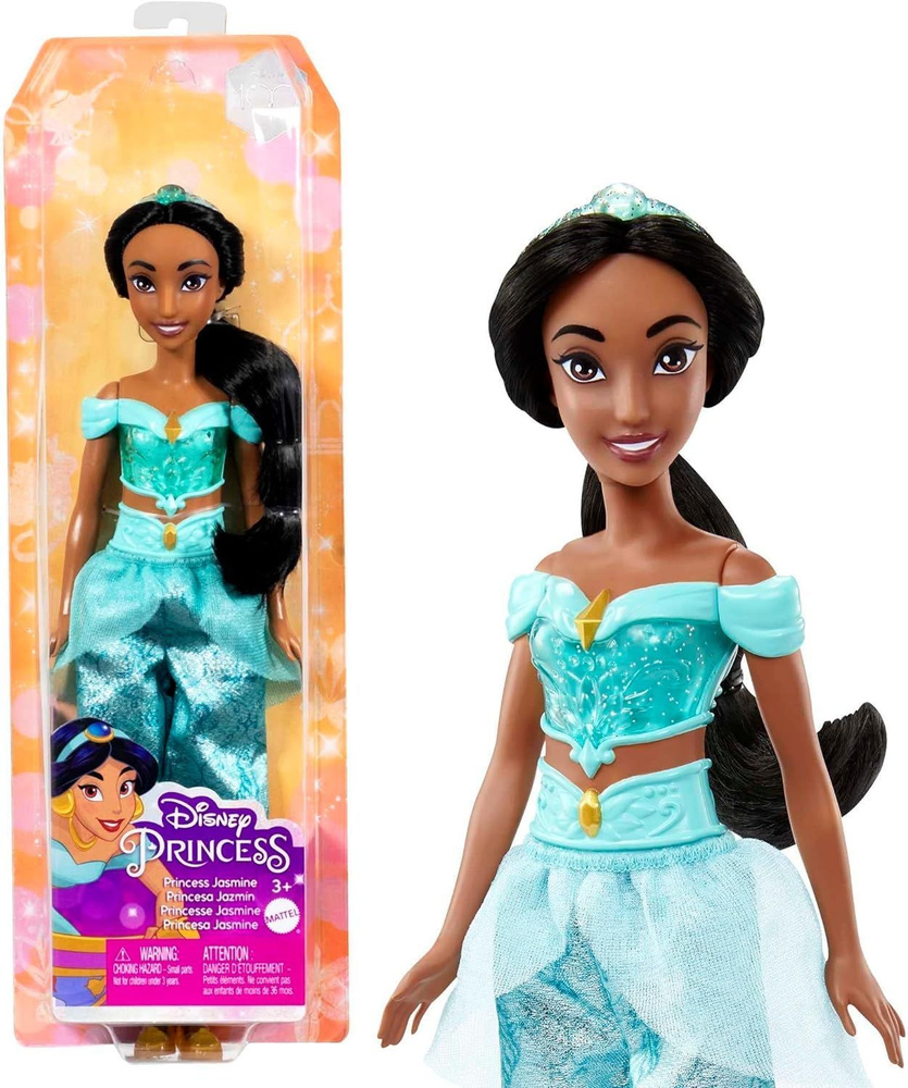 Куклы Disney Princess, модная кукла Jasmine Posable с игрищной одеждой и аксессуарами  #1