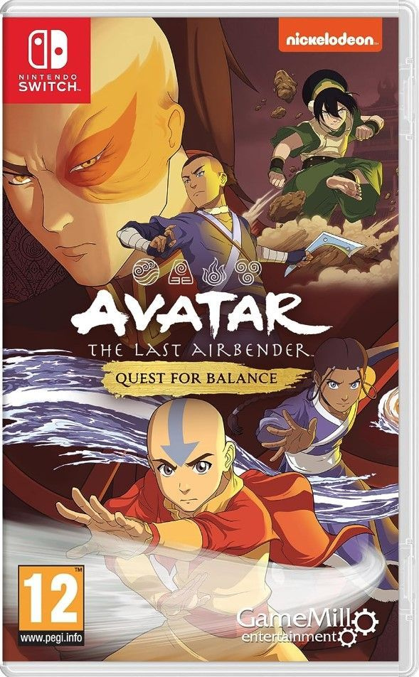 Игра Avatar: The Last Airbender - Quest for Balance (Nintendo Switch, Английская версия)  #1