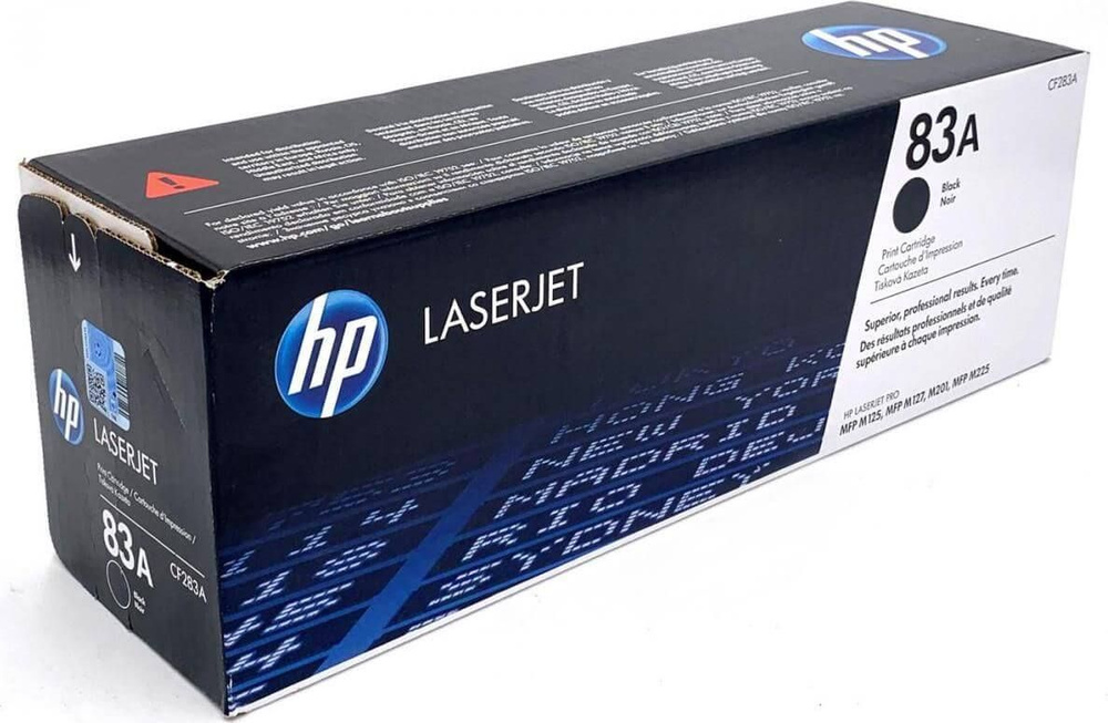 Картридж лазерный HP CF283A (83A) для HP LaserJet Pro M201/ MFP M225 black, 1500 стр.  #1