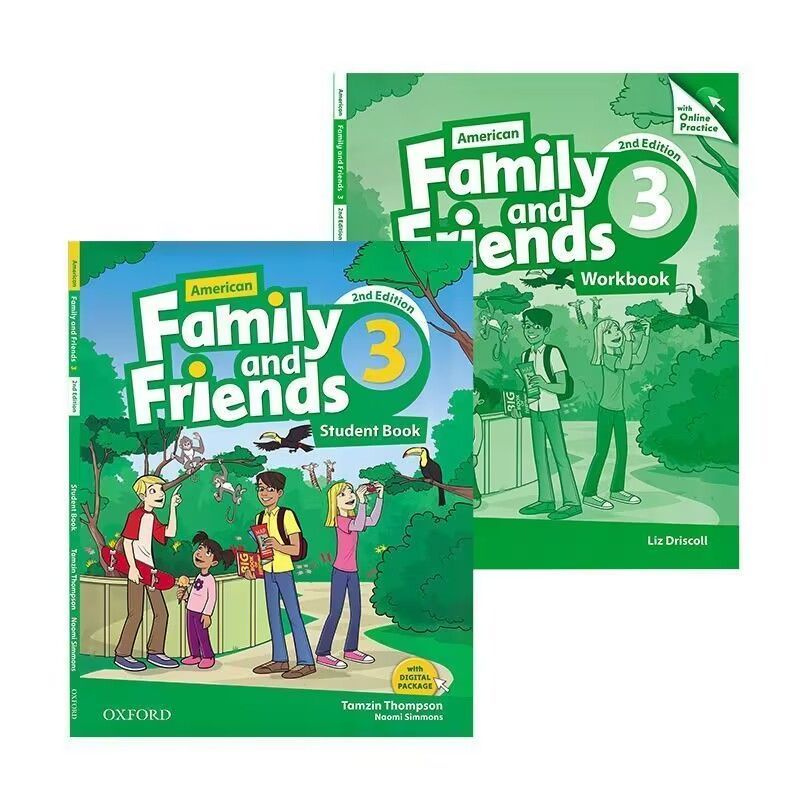 Family And Friends 3 Class Book With Online Practice + Workbook 2nd ...