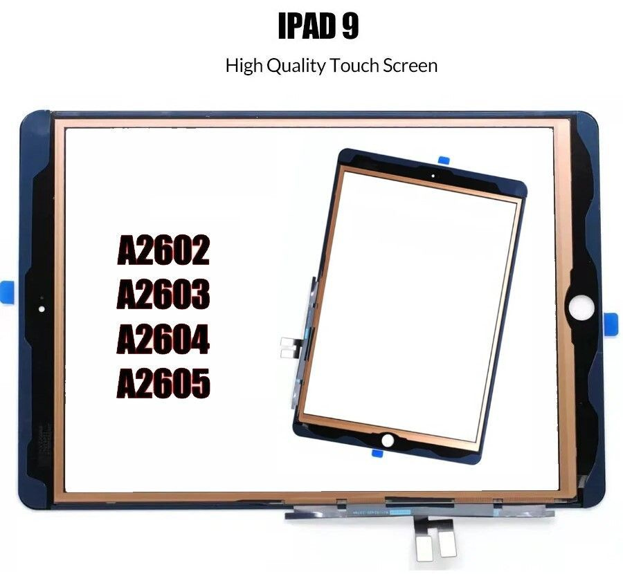 Тачскрин Apple iPad (2021), черный #1