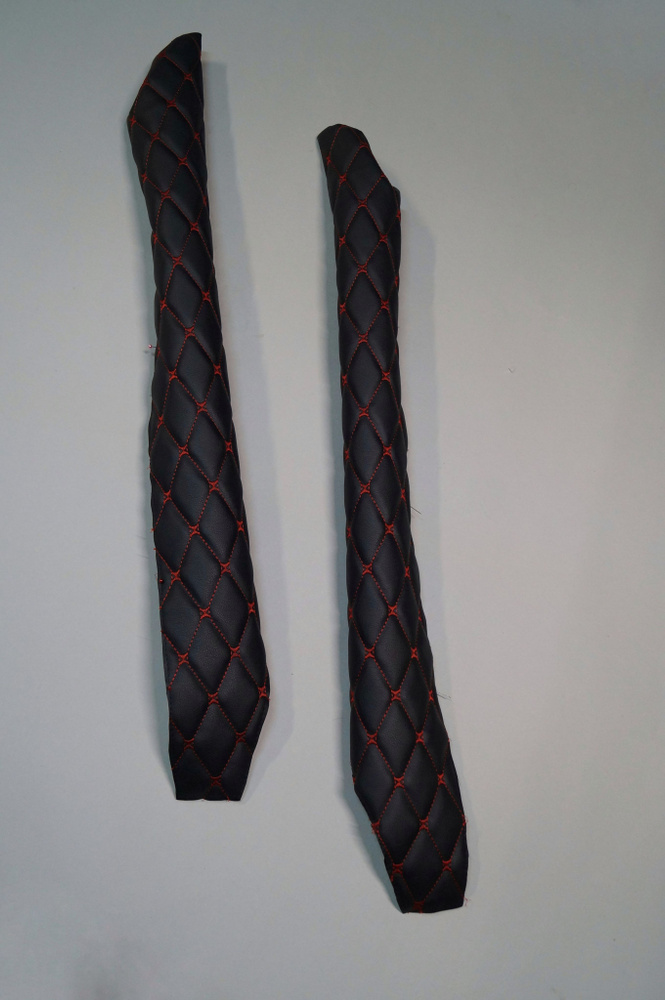 Накладки на стойки лобового стекла ГАЗель, красный ромб - купить по ...