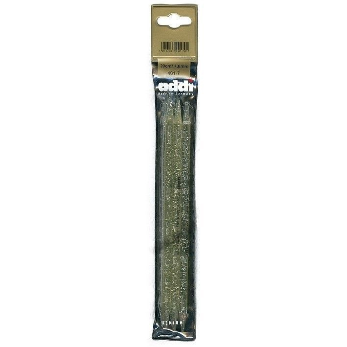 Спицы для вязания ADDI чулочные, пластик Champagner №7 20 см (ADDI.401-7/7-20)  #1