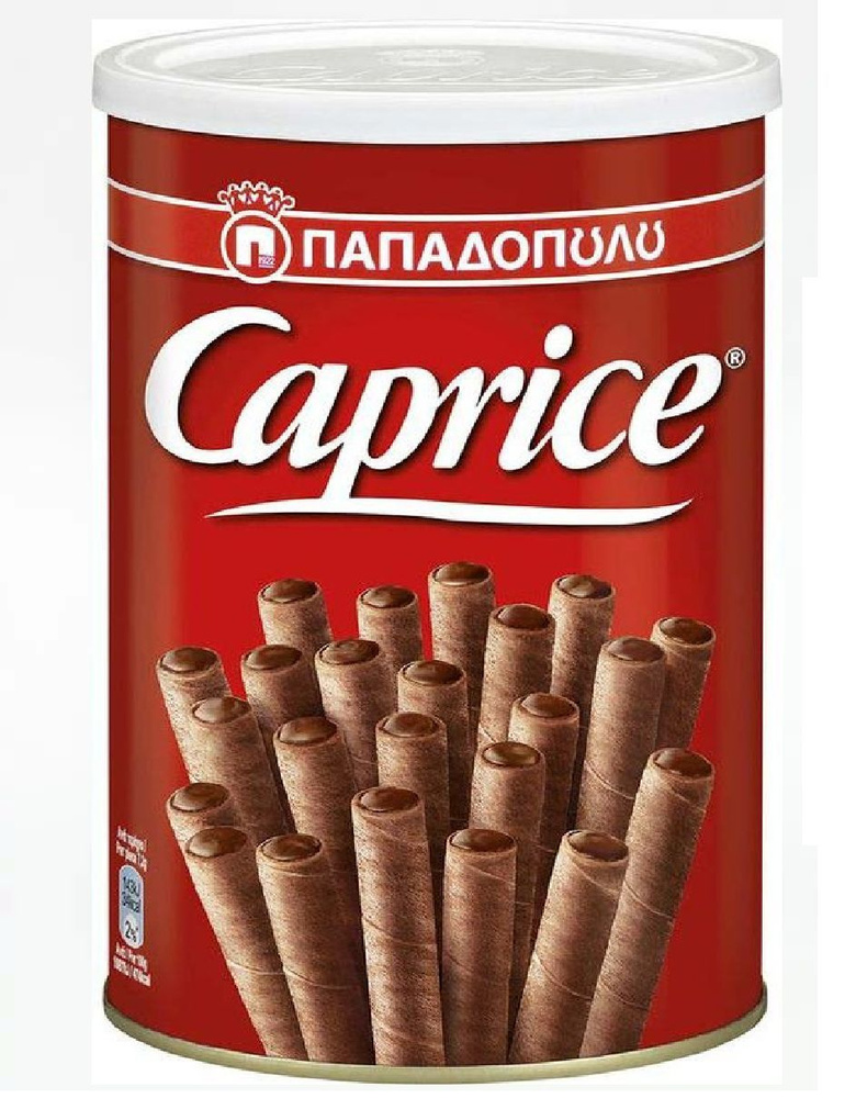 Caprice Шоколадные Вафельные трубочки с фундуком, 250г #1