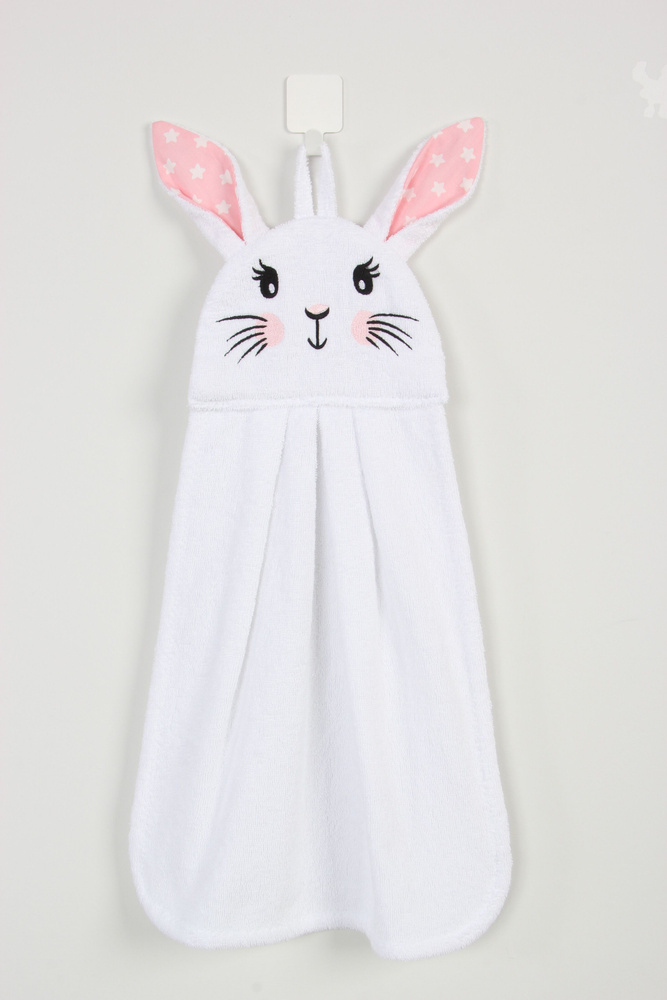 Мини-полотенце Fluffy Bunny "Кролик" Белый #1