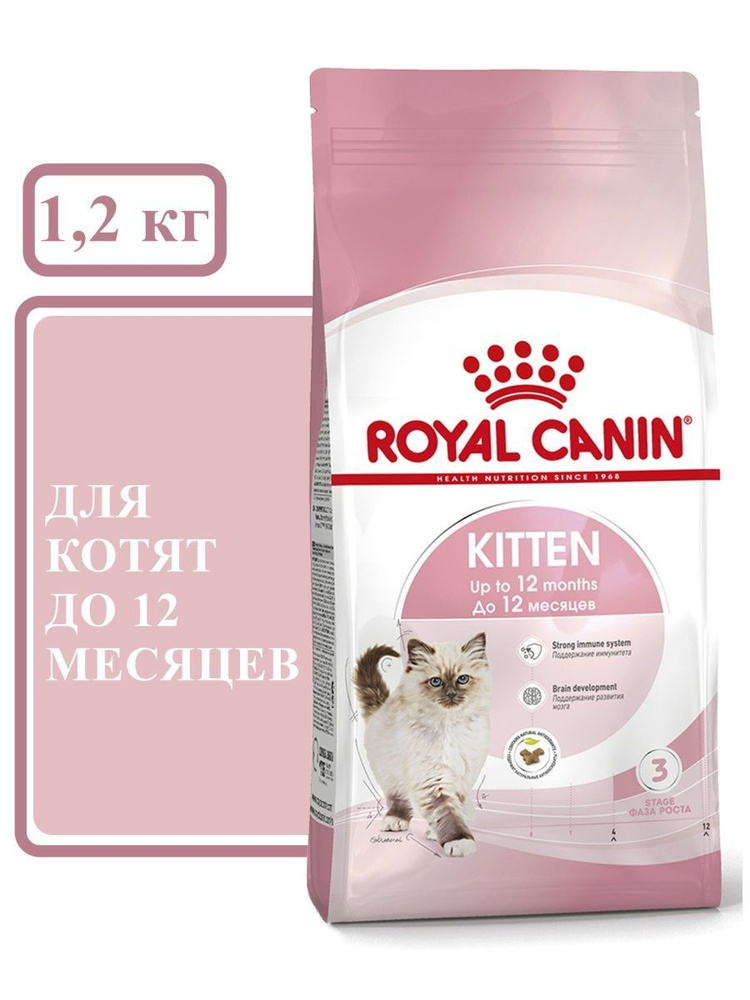 Корм для домашних животных Royal Canin Kitten 1,2 кг 25220120 #1