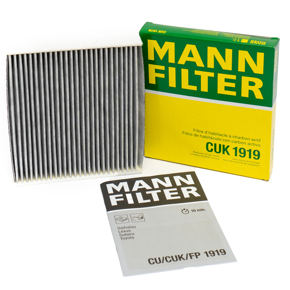 MANN FILTER Фильтр салонный Угольный арт. CUK 1919, 1 шт. #1