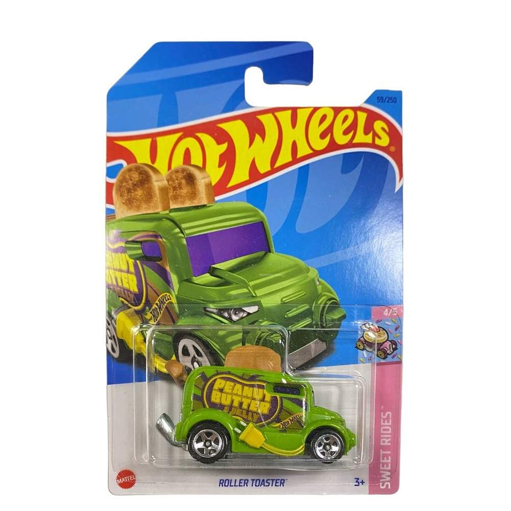 Hot Wheels металлическая, коллекционная в масштабе 1:64 ROLLER TOASTER  #1