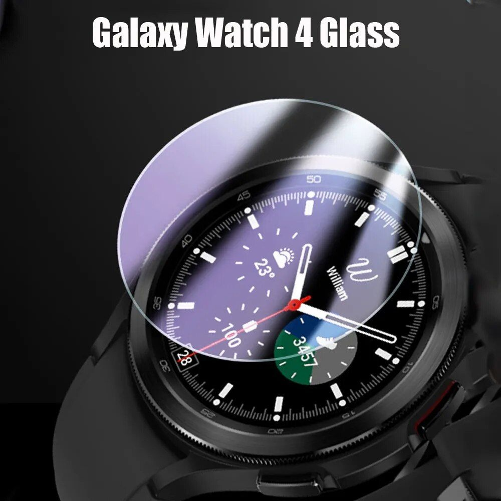 Защитное стекло для Galaxy Watch 4 Classic (46 мм) Закаленное 9H #1