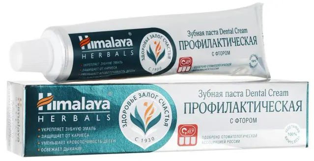 Himalaya Herbals Зубная паста, Dental Cream, Профилактическая, 100 гр #1