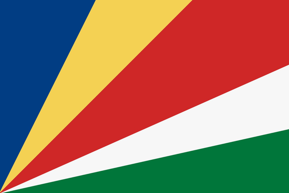 Флаг Сейшельских островов 70х105 см #1