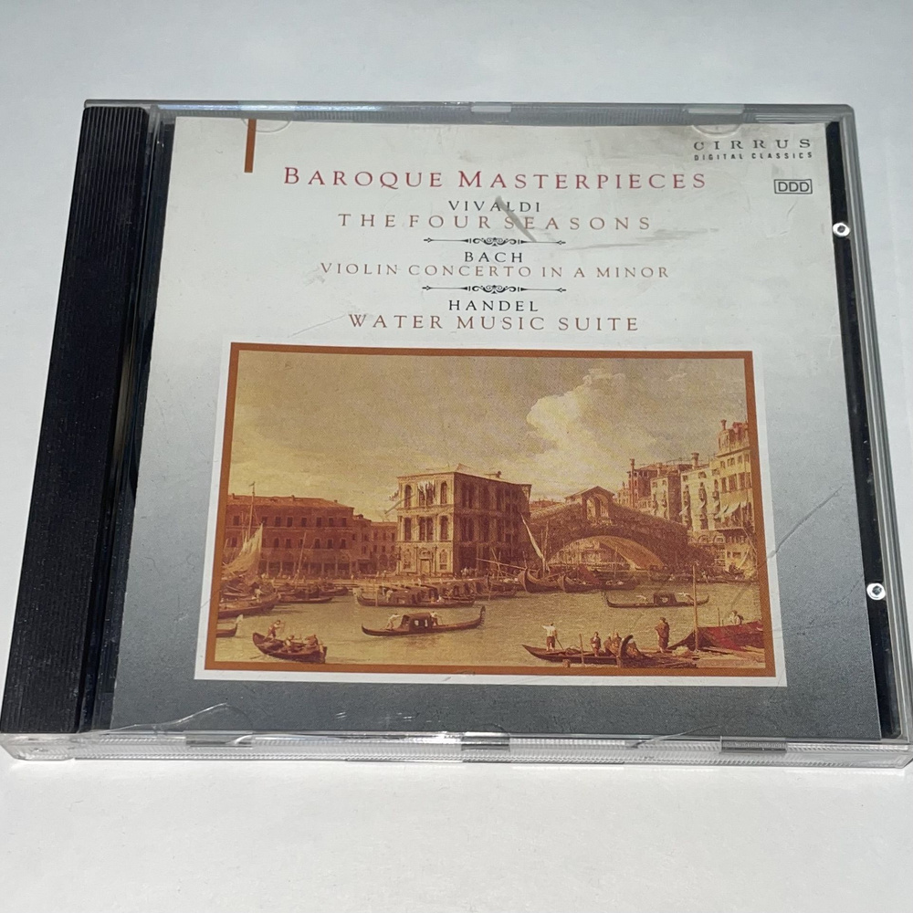 VIVALDI. BACH. HANDEL. BAROQUE MASTERPIECES. CD диск #1