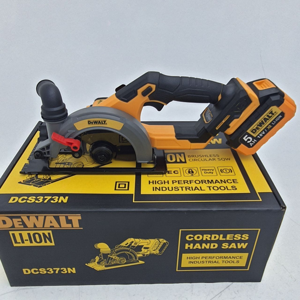 Аккумуляторная Ручная Дисковая Пила DEWALT DCS373N 18V #1