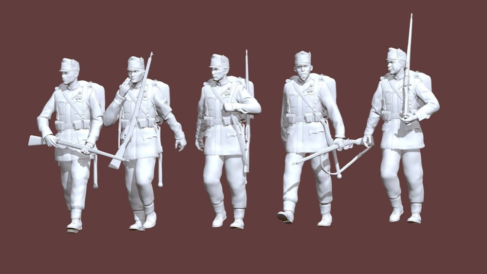 Солдаты Австро-венгрии ВВ1 в масштабе 1 35 #1