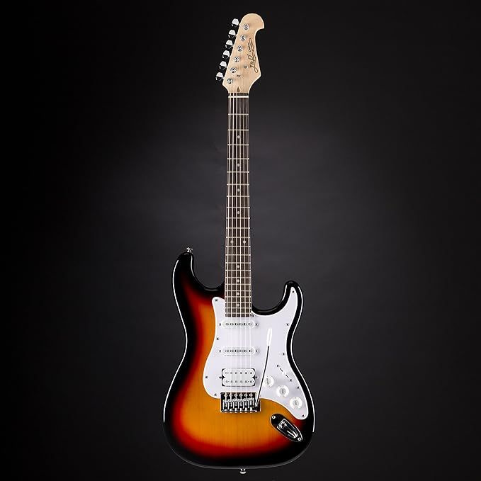 Электрогитара J&D ST Rock HSS SB 3-Tone Sunburst #1