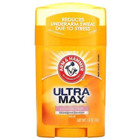 Ultra Max, Arm&Hammer, твердый дезодорант-антиперспирант, 28гр #1