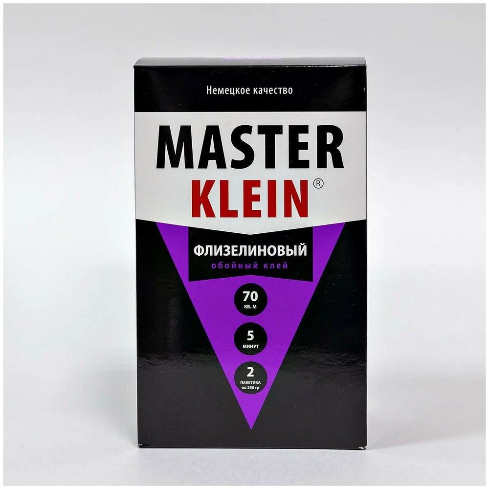 Клей обойный "Master Klein" флизелиновый 500гр ( 80м2) жест.пачка #1