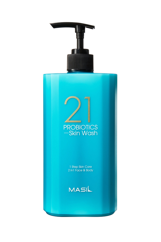 Гель для душа с пробиотиками MASIL 21 PROBIOTICS SKIN WASH 500мл #1