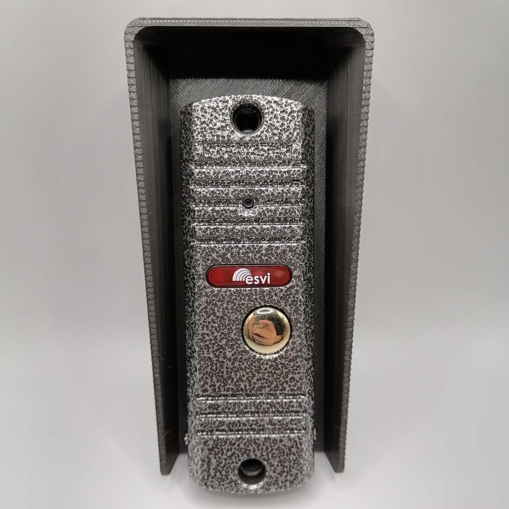 Универсальный защитный козырек для вызывной панели домофона (серый ...