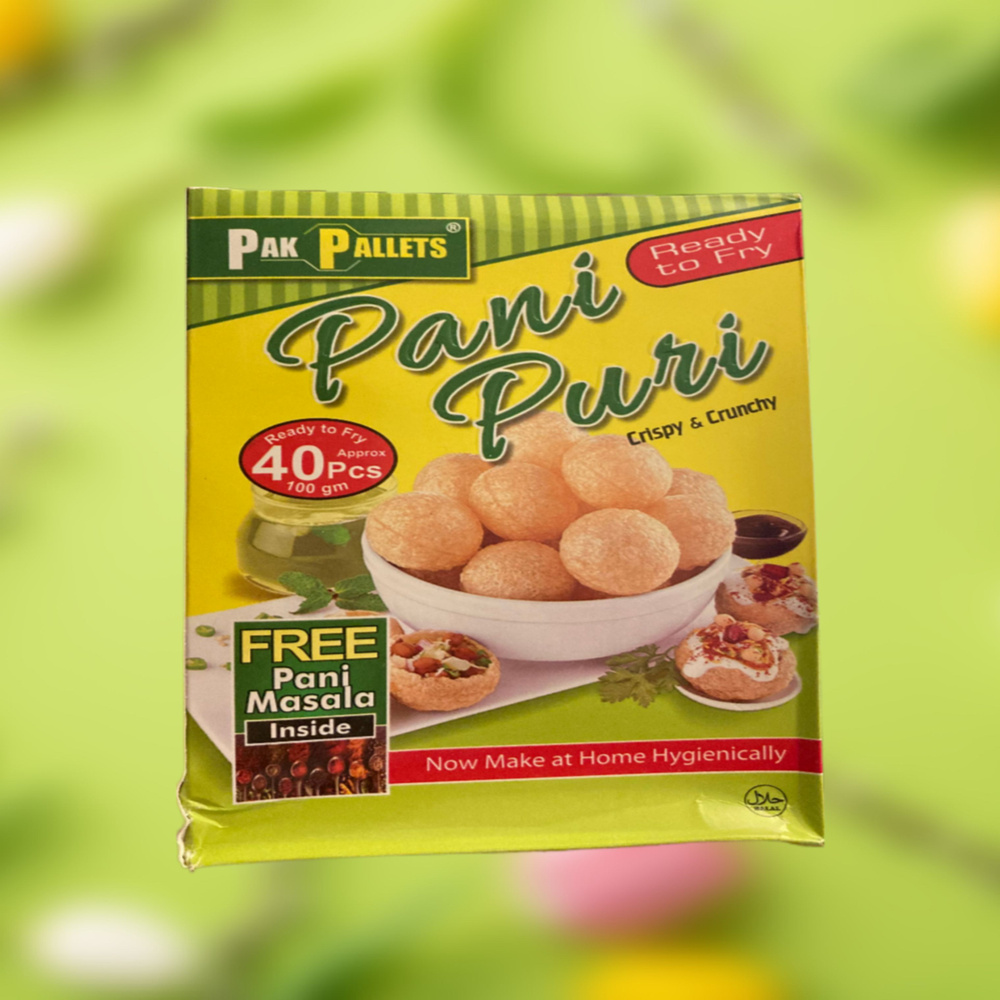 panipuri Панипури 40 голгаппа+пакетик пани пури масала #1