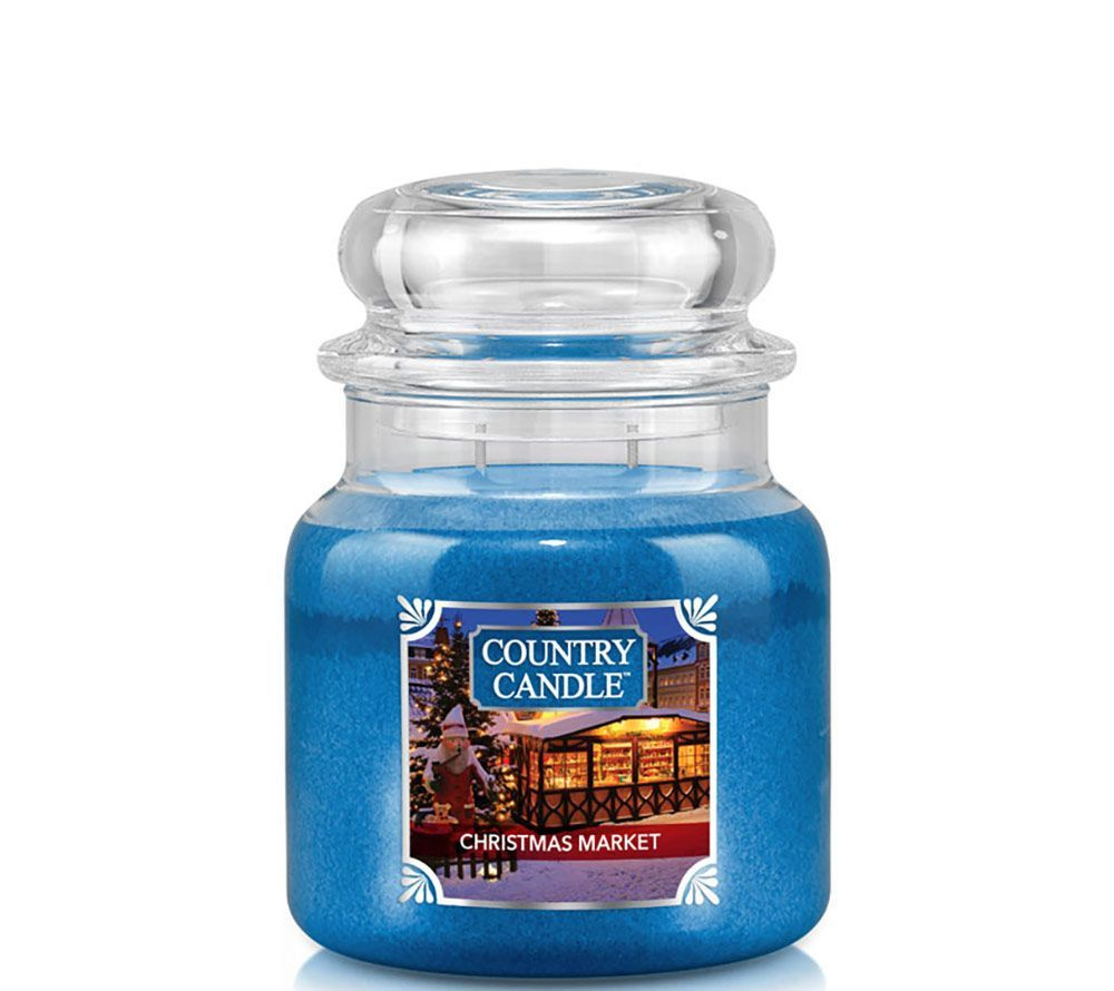 Country Candle Свеча ароматическая "Рождественская ярмарка", 13 см х 10 см, 1 шт  #1