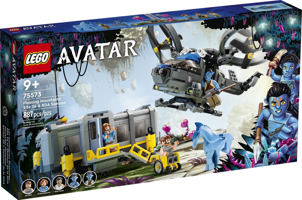 Конструктор LEGO Avatar 75573 Парящие горы - Зона 26 и RDA Samson #1