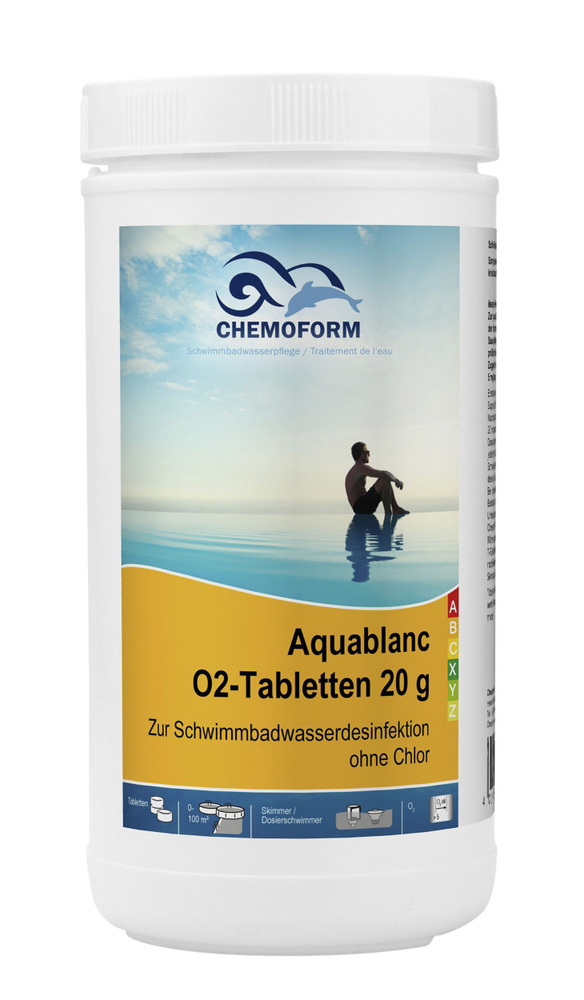 Аквабланк О2 в таблетках 20 грамм, 1 кг. Chemoform, Germany #1