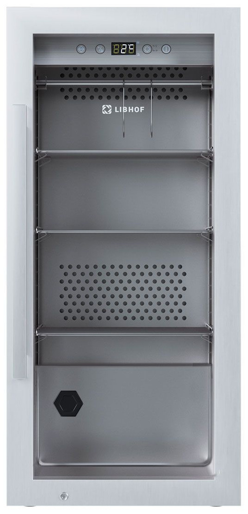 Libhof Холодильный шкаф DA-75, хром #1