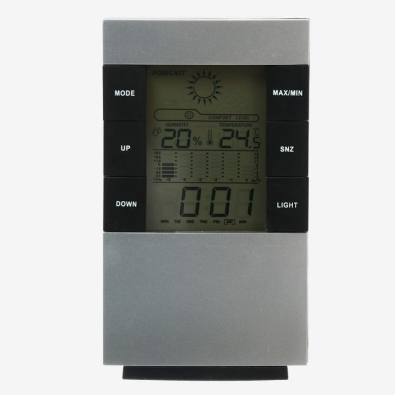Часы метеостанция термометр комнатный LB-01 #1