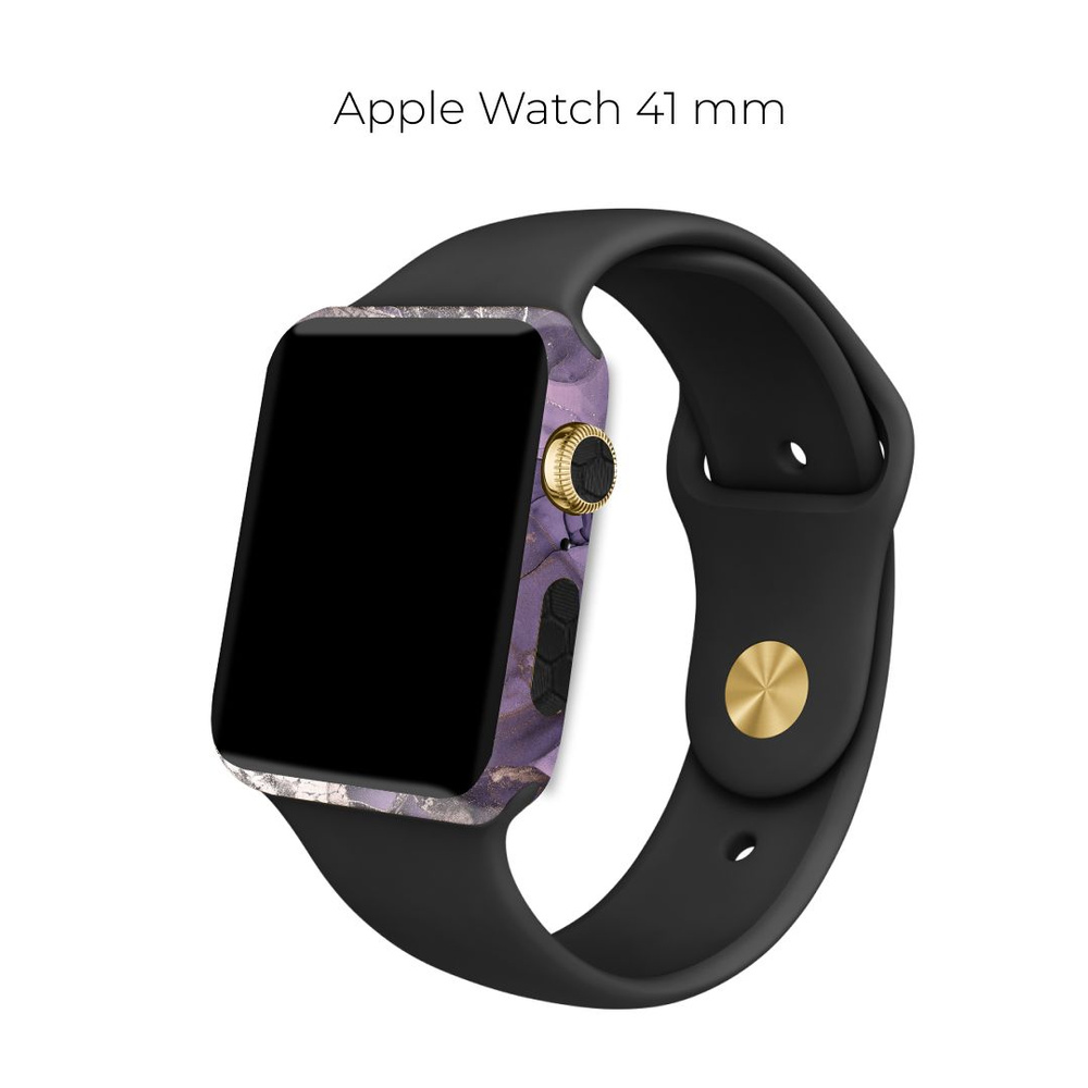 Чехол-наклейка виниловая для корпус Apple Watch 41 mm, защитная пленка для смарт-часов  #1